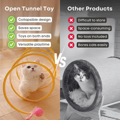 Spiral Cat Tunnel