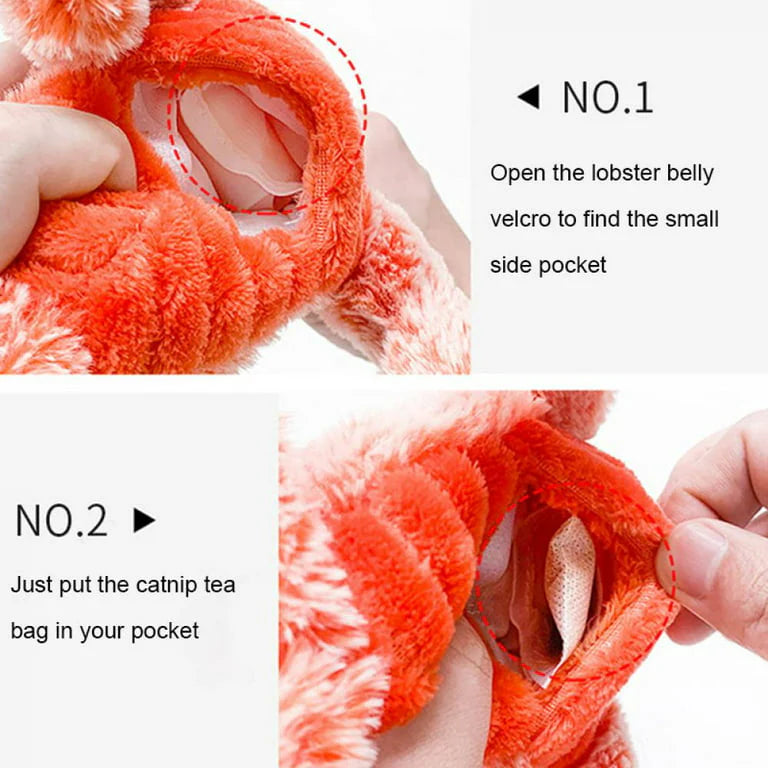 Electric Lobster Simulation Moving Cat Toy