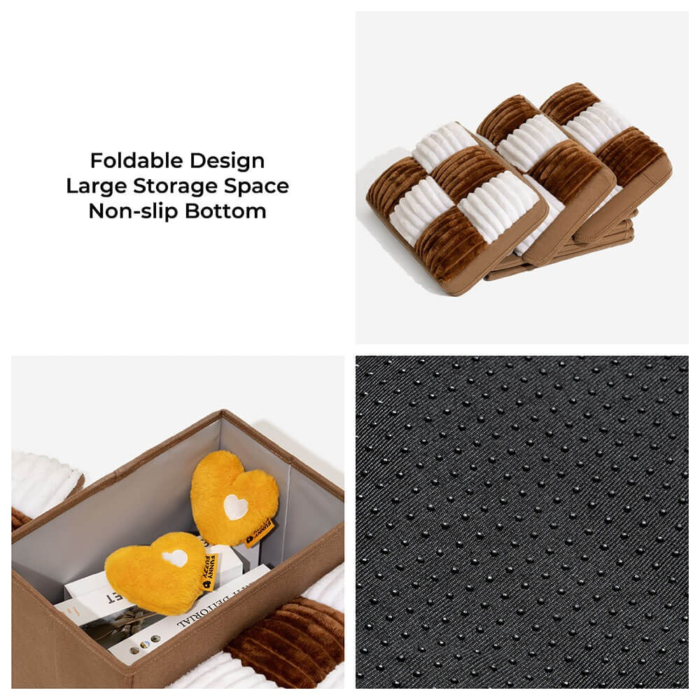 Foldable Dog Stairs with Hidden Storage (3 STEP)